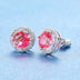 Female Cute Fashion Zircon Earrings Jewelry - Minihomy