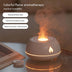 Flame Humidifier Aromatherapy Diffuser - 7 Colors Light USB Room Fragrance Essential Oil Diffuser - Minihomy