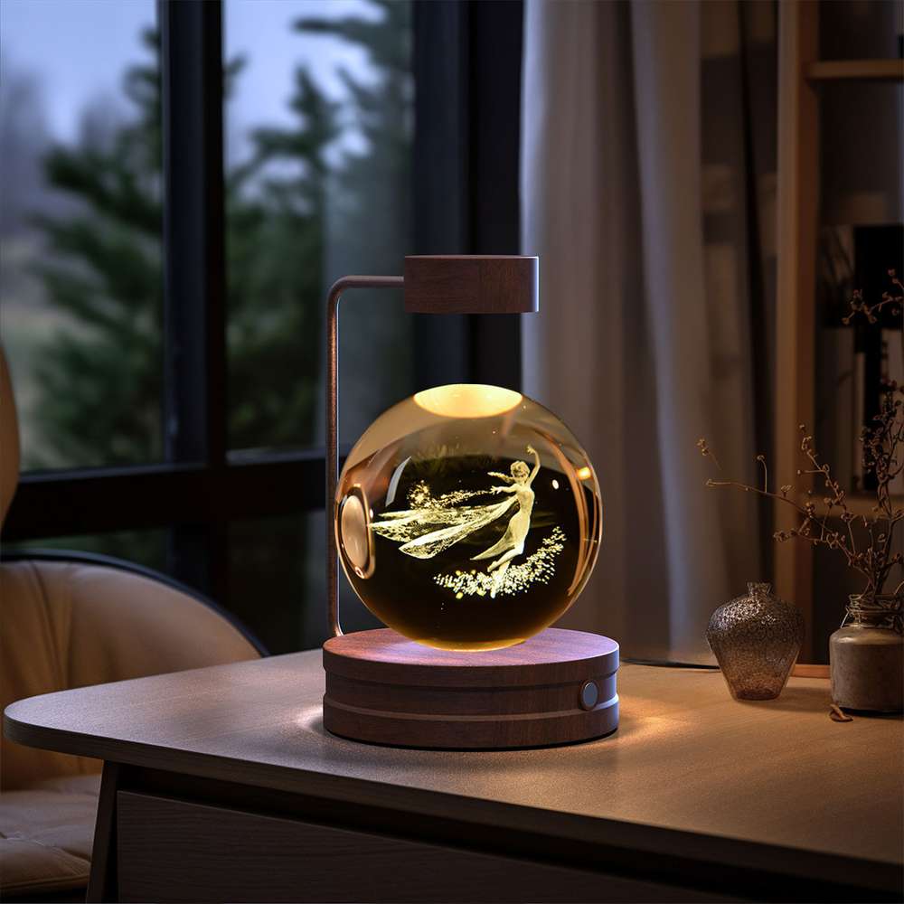 Crystal Ball Cosmic Dinosaur Indoor Night Light - Minihomy