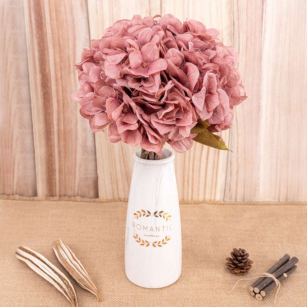 Artificial Hydrangea Branch - Autumn Wedding & Home Decor