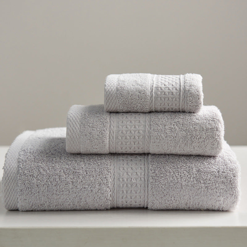 Minimalist Style Square Towel Set Pure Cotton - Minihomy