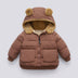 Childrens Autumn And Winter Short Thick Hooded Warm Jacket - Minihomy