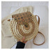 Handmade Straw Beach Bag | Casual Crossbody Shoulder Bag for Women - Minihomy