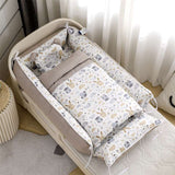 Baby Bed Bionic Nursing Bed Removable And Washable - Minihomy