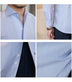 Men's Slim Commuting Daily Casual Plaid Long Sleeve Shirt - Minihomy