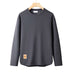 Men's Round Neck Air Layer Sweaters Menswear Youth Casual All-matching Hoodie - Minihomy