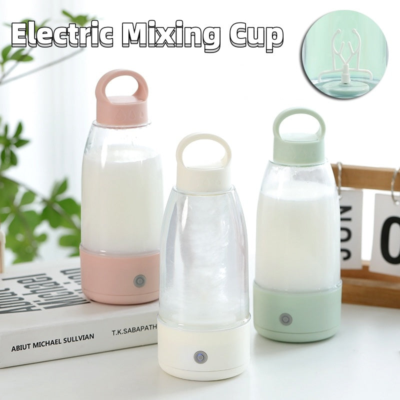 Automatic Electric Shaker Bottle with USB Charging - Portable Smoothie Maker, Kitchen Gadget - Minihomy