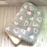 Soft Pet Dog Cat Flannel Thick Blanket