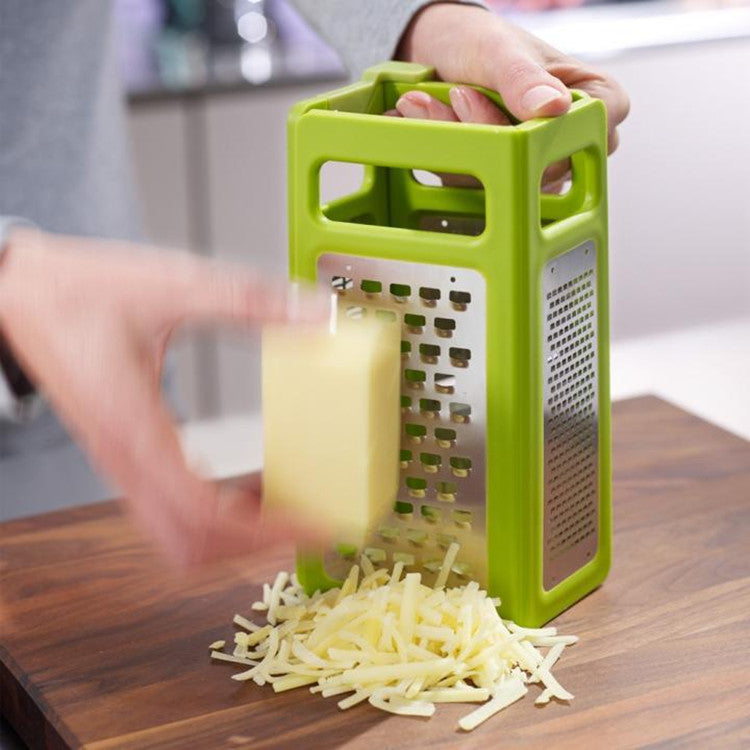 Foldable Slicer Advanced Professional Steel Cheese Box Grater For Kitchen Gadgets - Minihomy