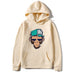 Monkey Printed Men's Hoodie Leisure Warm Sweatshirt - Minihomy