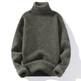 Sweater Soft Sweater Men's Slim-fit Thickened Pullover Bottoming Shirt: Stay Cozy in Style