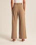 High Waist Straight Trousers With Pockets Wide Leg Casual Suit Pants For Women - Minihomy