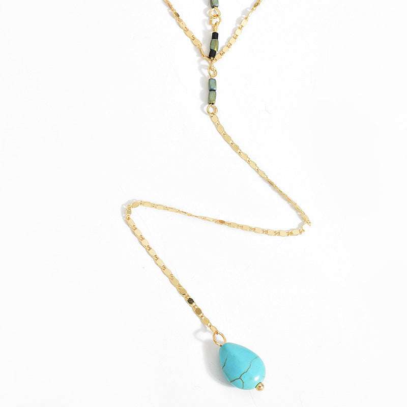 Bohemian Style Multi Layer Necklace Women Long - Minihomy