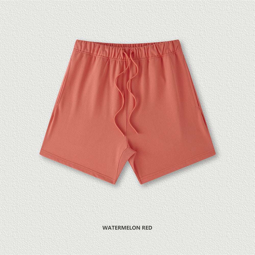 Mens  Loose Solid Color Shorts - Minihomy