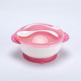 Baby Suction Bowl Complementary Food Bowl Feeding Tableware Set - Minihomy