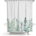 Color Floral Plant Shower Curtain Bathroom Curtain Polyester - Minihomy