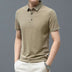 Lapel Polo Shirt Seamless Men's Top - Minihomy