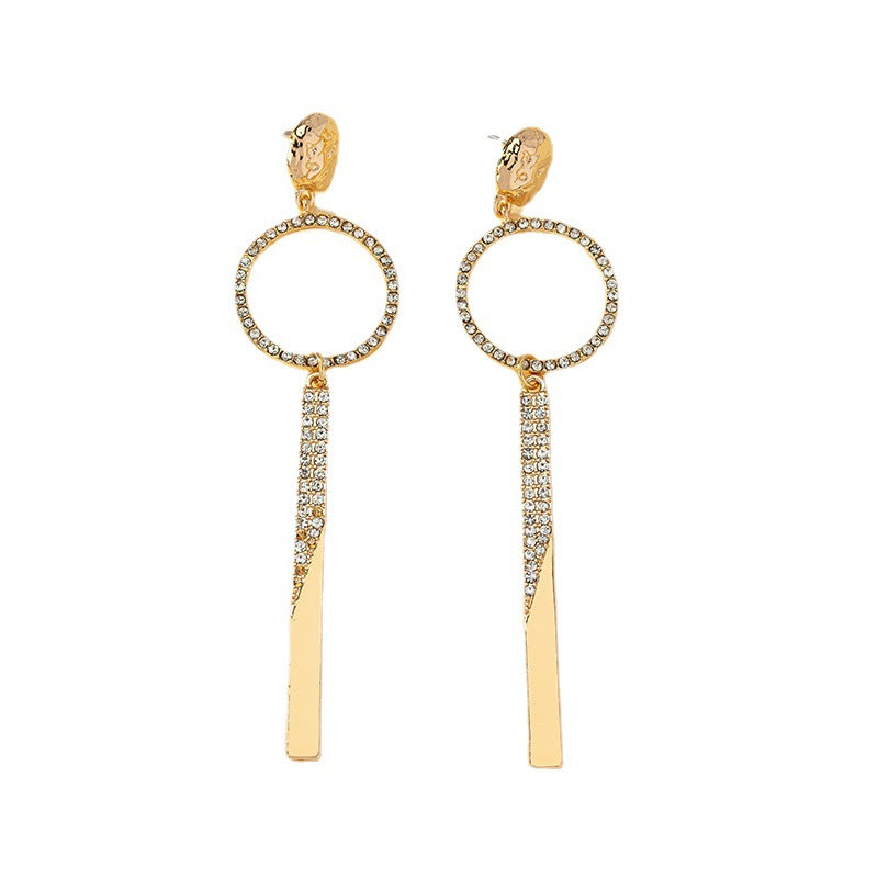 Diamond Elegant Geometric Women's Earrings - Minihomy