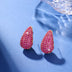 Micro-inlaid Diamond Super Flash Water Drop Ear Studs - Minihomy