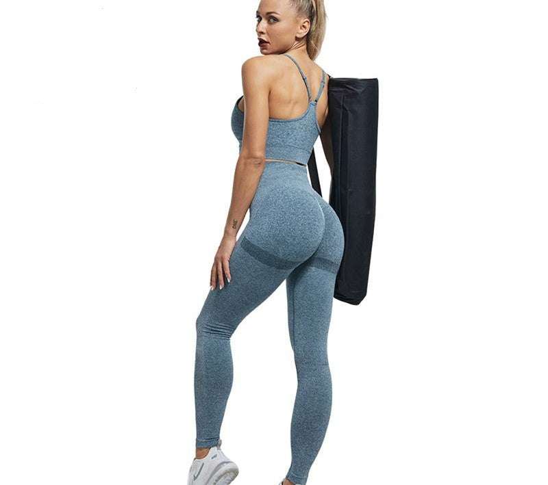 Gym Exercise Workout Push-ups Fitness Women's Tights - Minihomy