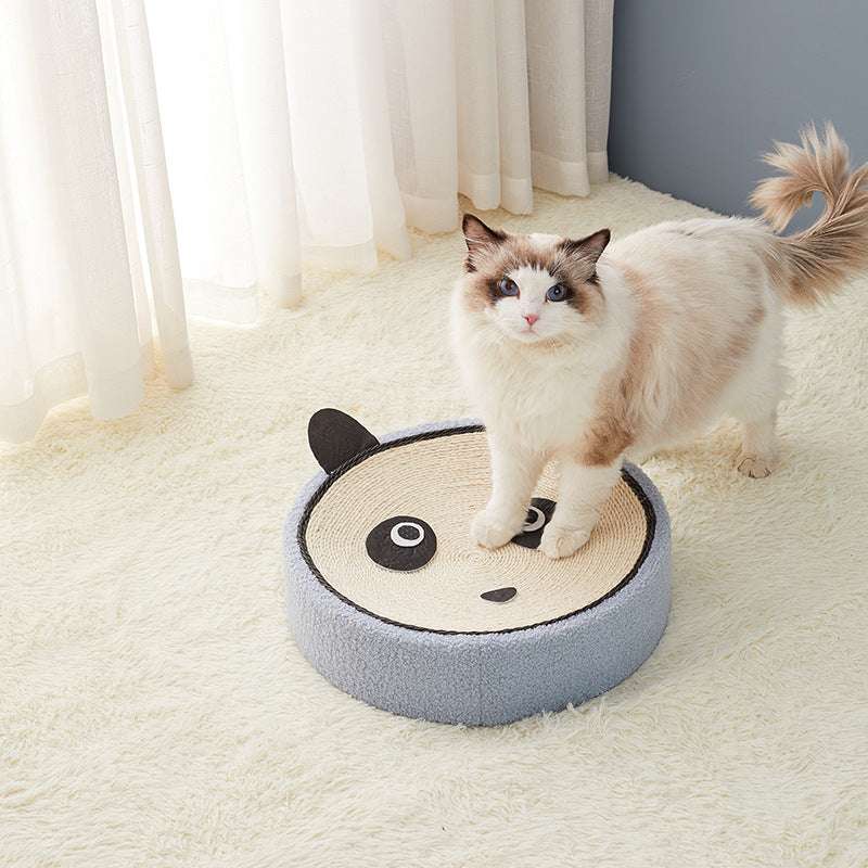 Cat Scratch Board Big Cat Toy Corrugated Cat Paper Bowl With Cardboard Bowl Grinding Claw Cat Sleeping Bed - Minihomy