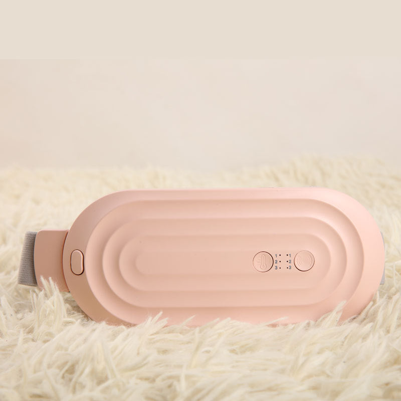 Smart Heating Belt for Menstrual Cramps & Back Pain Relief - Vibrating Massager