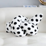 Black And White Line Embroidered Pillow Modern And Simple - Minihomy