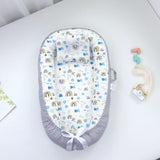 Pure Cotton Baby Nest Bed Portable Newborn Baby Bed