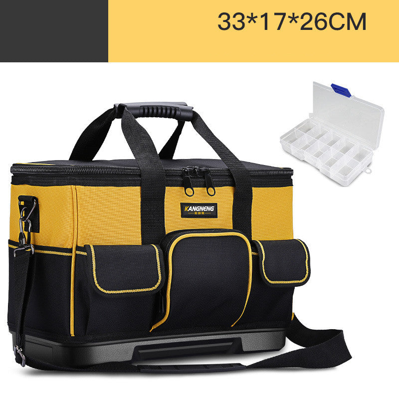 Hand-held Tool Multifunctional Canvas Thick Wear-resistant Tool Bag - Minihomy