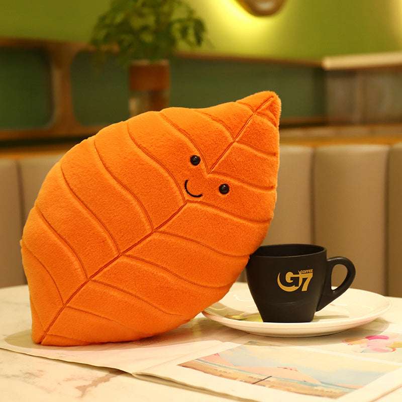 Leaf Shaped Sleeping Pillow - Cute Home Decor & Bedroom Pillow