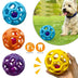 Interactive Dog Chew Ball Toy - TPR Rubber Teeth Cleaning for Small & Large Dogs - Outdoor Play & Training - Minihomy