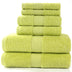 Home Simple Cotton Absorbent Towel Bath Towel 6-Piece Set: Fashionable Simplicity for Your Home - Minihomy