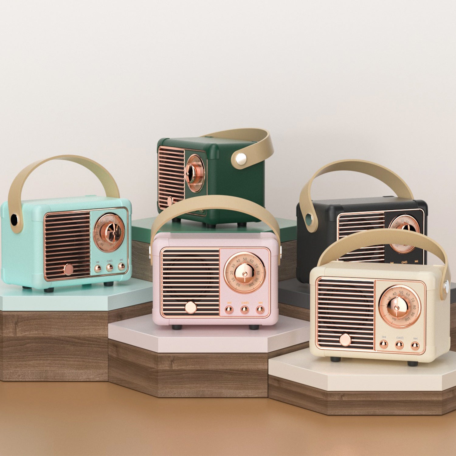 Diy Retro Mini Portable Card Speaker - Minihomy