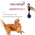 Interactive Dog Toy Ball - Teether with Rope for Chewing, Training & Fun - Minihomy