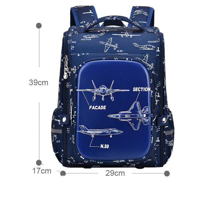 Men's And Women's Integrated Open Large Capacity Schoolbag - Minihomy