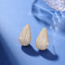 Micro-inlaid Diamond Super Flash Water Drop Ear Studs - Minihomy