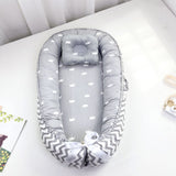 Pure Cotton Baby Nest Bed Portable Newborn Baby Bed