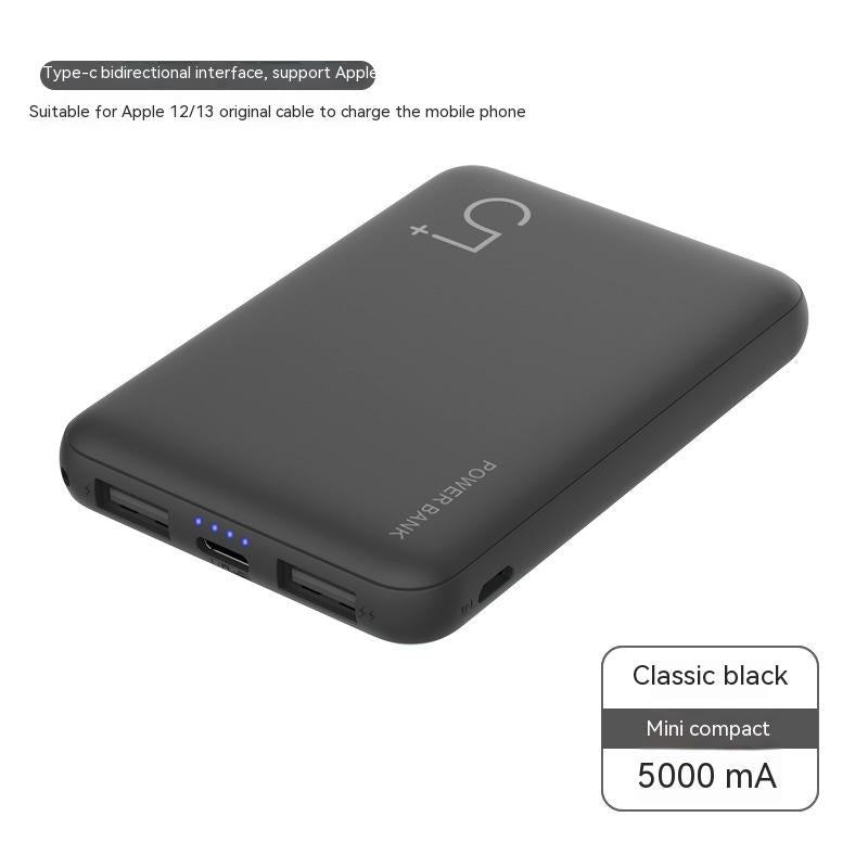 Compact Mini Portable Power Bank - 5000mAh - Minihomy