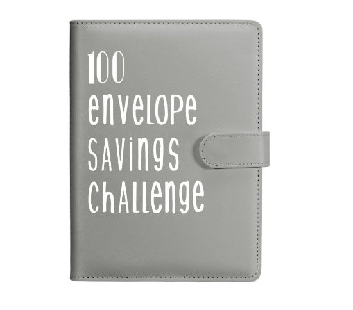 Couple Challenge Save Money Deposit And Savings Journal Book Loose-leaf Binder - Minihomy