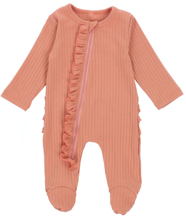 Baby Rompers  Autumn Winter Boys Girls Long Sleeve Jumpsuit Romper - Minihomy