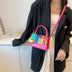 Fashion Retro Contrast Color Check Women's One Shoulder Crossbody Bag - Minihomy