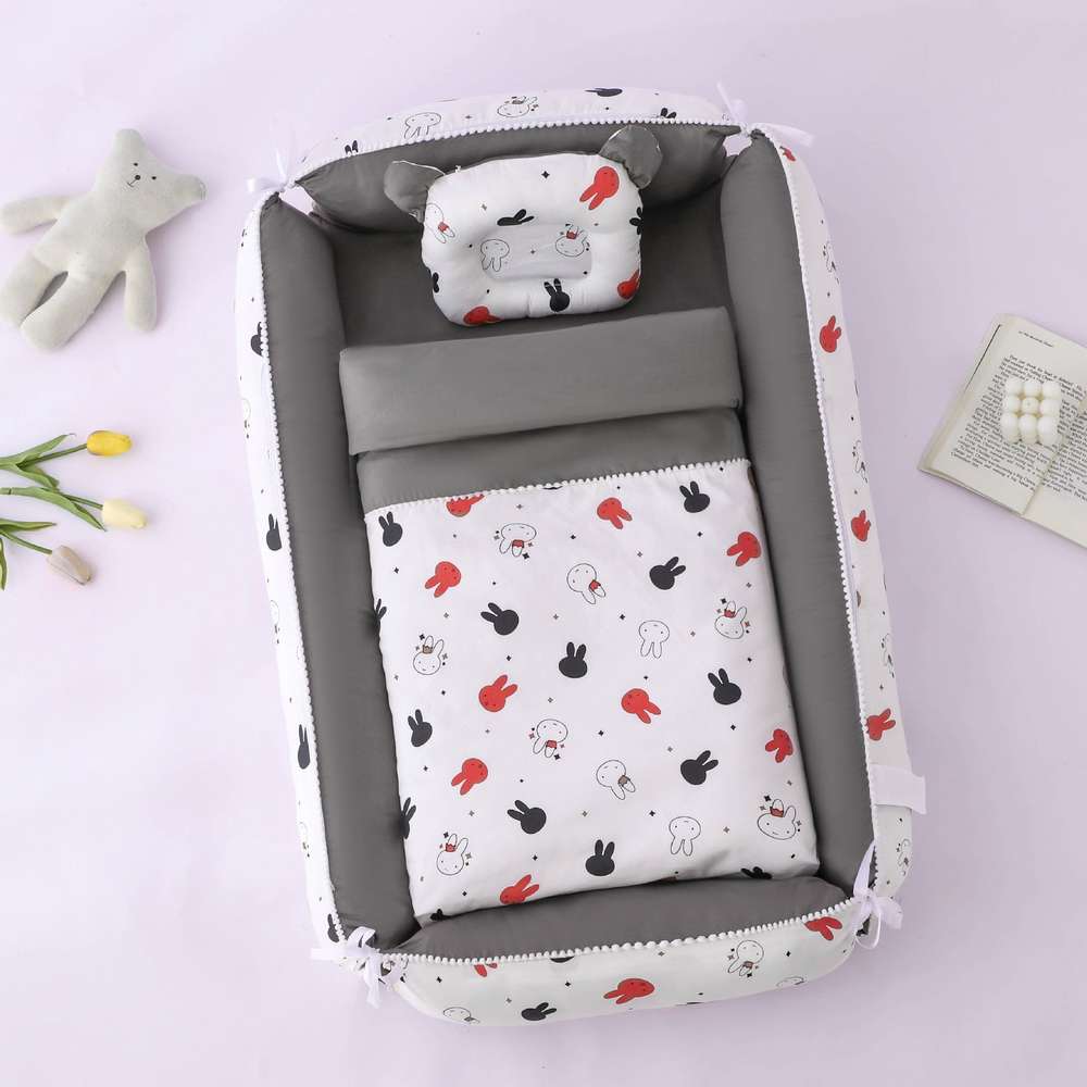 Baby Bed Bionic Nursing Bed Removable And Washable - Minihomy