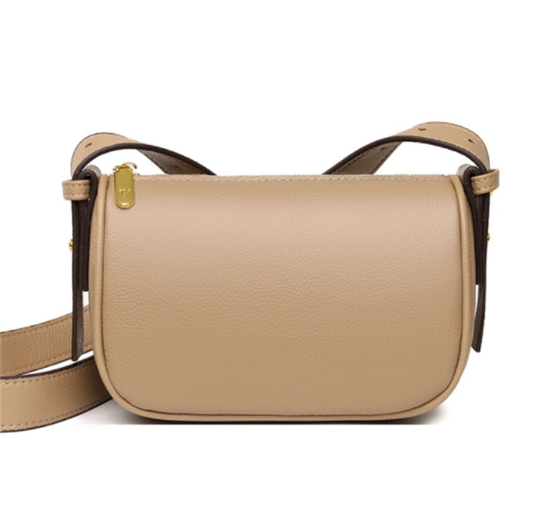 Leather Crossbody Bag for Women - One Shoulder Simple Design