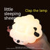 Cute Sheep Night Light for Kids - Rechargeable, Dimmable & Timing Sleep Lamp - Minihomy