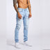 Men's Casual Slim Fit High Waist Jeans - Minihomy