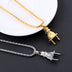 Creative Personality Alloy Lightning Plug Pendant Necklace - Minihomy