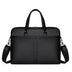 Men's PU Portable Oblique Span Business Briefcase Large Capacity Travel - Minihomy