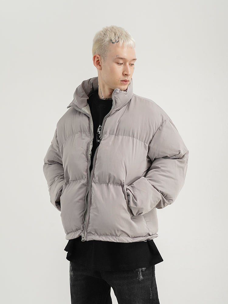 Men Stand-up Collar Bread Padded Jacket - Minihomy