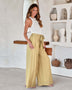 Casual Pants Women's High Waist Wide Leg Pants - Minihomy