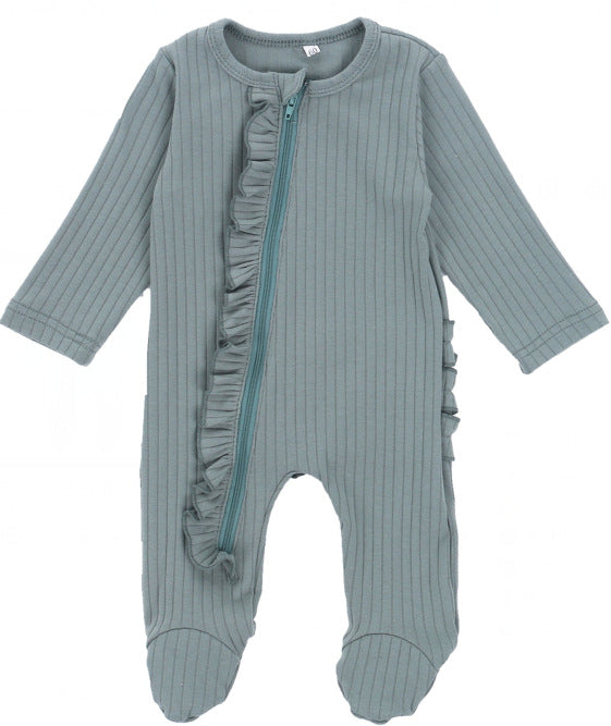 Baby Rompers  Autumn Winter Boys Girls Long Sleeve Jumpsuit Romper - Minihomy